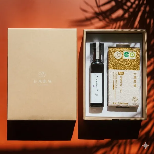 【10盒】E禮盒(桑葚果醬汁+有機香米)